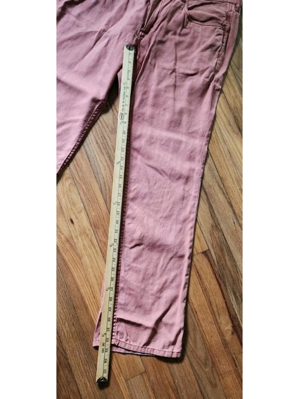Tommy Bahama Jeans Pants 38x32 Linen Blend Relaxed Straight Leg Beach Coastal - Picture 5 of 12